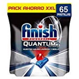 Finish Quantum Ultimate Detergente para Lavavajillas 65 pastillas