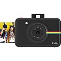 Polaroid Snap - Cámara digital instantánea, tecnología de impresión Zink Zero Ink, 10 Mp, Bluetooth, micro SD, fotos de 5 x 7.6 cm, negro