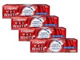 Colgate Max White Expert Complete Dentífrico, 75 ml, paquete de 4