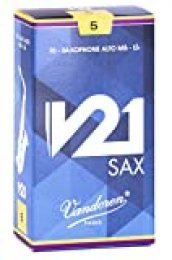 Vandoren SR815 - Caja de 10 cañas v21 n.5 para saxofón alto