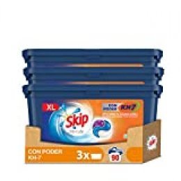 Skip Capsulas Ultímate Poder KH7 - Paquete de 3 x 30 lavados - Total: 90 lavados