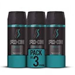 AXE Apollo - Desodorante Bodyspray para hombre, 48 horas de protección, 150 ml, pack de 3