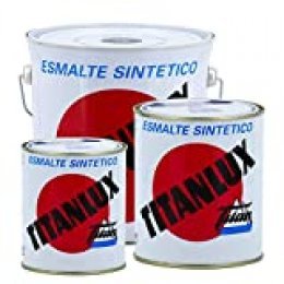 Titanlux - Esmalte sintético, Blanco mate, 375 ML (ref. 001057738)