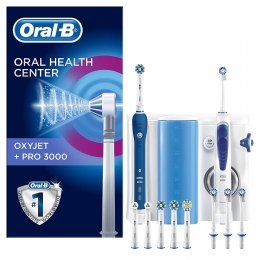 Oral-B PRO 3000 Estación de Cuidado Bucal + Oxyjet Irrigador