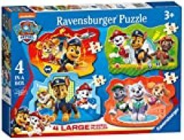 Ravensburger - Puzzle Paw Patrol, pack de 4 (03028)