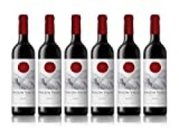 Wagon Valley - Vino tinto Merlot, añada 2018, 75 cl (caja de 6 botellas)