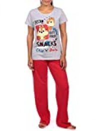 Disney Pijama para Mujer Chip y Chop