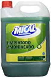 Mical Profesional Limpiatodo Amoniacado Eficaz Contra La Grasa - 5000 ml