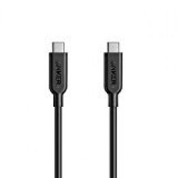 Anker PowerLine II - Cable conector de USB-C a USVB-C 3.1 Gen 2, de 91,4 cm, con alimentación, para Galaxy S8, S8+, Google Pixel, Nexus 6P, Huawei Matebook, MacBook, etc.