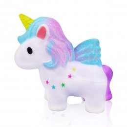 Cute Squishy Doll Unicornio en forma de espuma suave Extrusi&oacute;n Fragante Kawaii Juguetes Descompresi&oacute;n