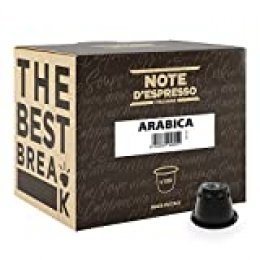 Note D'Espresso - Cápsulas de café arábica exclusivamente compatibles con cafeteras Nespresso*, 5,6 g (caja de 100 unidades)