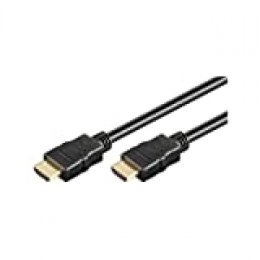 goobay Kabel HDMI/HDMI MĘSKI 0.5 M 4K (MAX. 4096x2160/60Hz) V1.4 Golden Plug