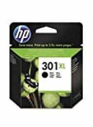 HP 301XL CH563EE, Negro, Cartucho de Tinta de Alta Capacidad Original, compatible con impresoras de inyección de tinta HP DeskJet 1050, 2540, 3050;OfficeJet 2620,4630;ENVY 4500,5530