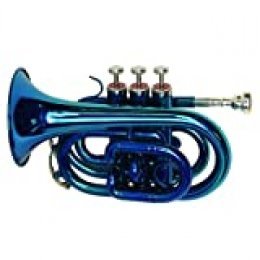 Dimavery 26503680 TP-300 B-Pocket - Trompeta, color azul