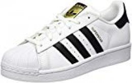 adidas Originals Superstar, Zapatillas Unisex Niños, Blanco (Ftwr White/Core Black/Ftwr White), 38 EU