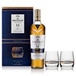Macallan 12Y Double Cask con 2 vasos Whisky Escocés - 700ml