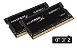 HyperX Impact DDR4 HX426S15IB2K2/32 Memoria RAM 2666MHz CL15 SODIMM 32GB Kit (2x16GB)