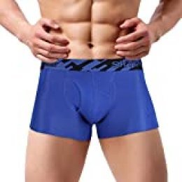 SKYSPER Bóxers para Hombre (1 Pack) Ropa Interior Calzoncillos de Hombre Boxer Brief Secado Rápido Transpirable Suave Corto Pantalón Interior