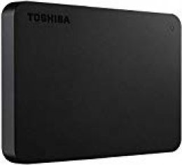 Toshiba Canvio Basics - Disco duro externo, 2.5 pulgadas (6.4 cm), Negro, 1 TB