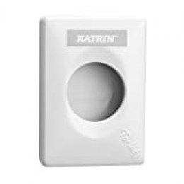 Katrin 91875 higiene dispensador de soporte de bolsa, color blanco