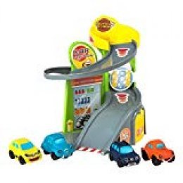 Motor Town - Garaje de juguete con 4 coches (43638)