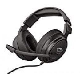 Trust GXT 433 Pylo - Auriculares Gaming para PC, Laptop, Playstation 4, Xbox One y Nintendo Switch, Negro