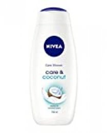 NIVEA Care & Coconut Gel de Ducha - formato familiar - Geles de ducha (Adultos, Niño, Cuerpo, Piel normal, Coco, 750 ml)