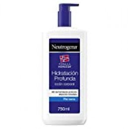 Neutrogena - Hidratación profunda, loción corporal con perfume muy ligero para pieles secas, 750 ml