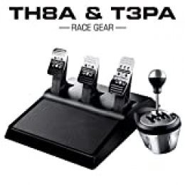 ThrustMaster - Pack de Thrustmaster: TH8A & T3PA Race Gear, Caja de Cambios Manual y secuencial TH8A + Juego de 3 Pedales T3PA (Windows)