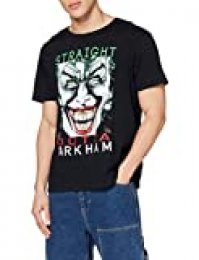Batman t-Shirt Camiseta, Negro, XXL para Hombre