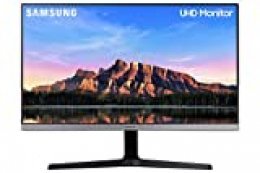 Samsung U28R550 - Monitor de 28" sin marcos (4K, 4 ms, 60 Hz, HDR10, FreeSync, LED, IPS, 16:9, 1000:1, 300 cd/m², 178°, HDMI 2.0, Base en V) Gris Oscuro