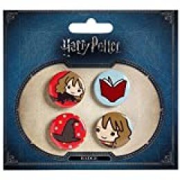 Set 4 Pin Harry Potter Surtido
