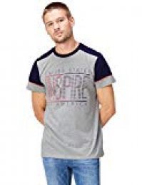 find. Camiseta para Hombre, Gris (Grey Marl), Large