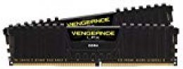 Corsair Vengeance LPX - Módulo de Memoria XMP 2.0 de Alto Rendimiento de 8 GB (2 x 4 GB, DDR4, 2666 MHz, C16) Color Negro