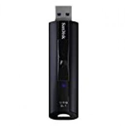 Memoria Flash USB 3.1 de Estado sólido SanDisk SDCZ880-256G-G46 Extreme Pro de 256 GB, USB 3.1(Gen 1), Negro
