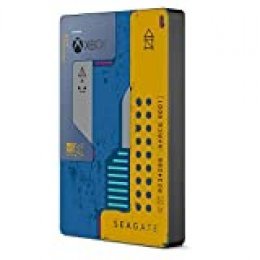 Seagate Game Drive para Xbox, Disco duro externo de 2 TB, HDD portátil, USB 3.0, CyberPunk 2077 Special Edition, Diseñado para Xbox One (STEA2000428)