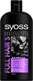 Syoss Champú Full Hair 5, 3 Pack (3 x 500 ml)