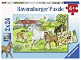 Ravensburger Infantil Puzzle 07833 Ravensburger 07833 de Caballos en el Patio de niño Puzzle