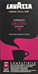 Lavazza Cápsulas de café Deciso compatibles con Nespresso - 10 cápsulas