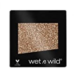 Wet n Wild Color Icon Glitter (Toasty) – Sombra de ojos Individual, Brillante, Larga Duración, Textura Suave - 1.5gr