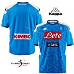 Kappa Maglia Replica Home 2019/2020 Camiseta de Juego, Hombre, Azul, XL
