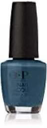 OPI Nail Laquer - Esmalte Uñas Duración de hasta 7 Días, Efecto Manicura Profesional 'CIA Color is Awesome' Azul - 15 ml