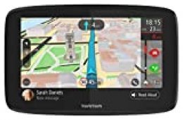 TomTom GO 620 - Navegador 6 pulgadas, llamadas manos libres, Siri y Google Now, actualizaciones via Wi-Fi, traffic para toda la vida mediante smartphone y mapas del mundo, mensajes de smartphone