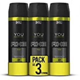 AXE You - Desodorante Bodyspray para hombre, 48 horas de protección, 200 ml, pack de 3