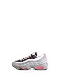 Nike Air MAX 95 Essential, Zapatillas para Correr Unisex Adulto, Track Red White Particle Grey Black Grey Fog Track Red, 44.5 EU