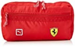 PUMA Ferrari Fanwear Waistbag Riñonera, Unisex-Adult, Rosso Corsa, OSFA