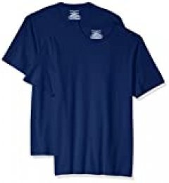 Amazon Essentials 2-pack Slim-fit Short-sleeve Crewneck T-shirt - fashion-t-shirts Hombre