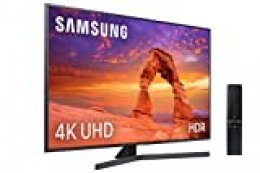 Samsung 65RU7405 serie RU7400 2019 - Smart TV de 65" con Resolución 4K UHD, Ultra Dimming, HDR (HDR10+), Procesador 4K, One Remote Control, Apple TV y compatible con Alexa