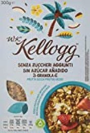 Kellogg's Cereales sin Azúcar Añadido Frutos Secos - 5 Paquetes de 300 gr - Total: 1500 gr