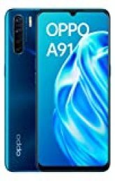 OPPO A91 - Smartphone de 6.4 " AMOLED, 8GB/128GB, Octa-core, cámara trasera  48 + 8 + 2 + 2 MP, cámara frontal 16 MP, 4.000 mAh, Android 9, color Azul